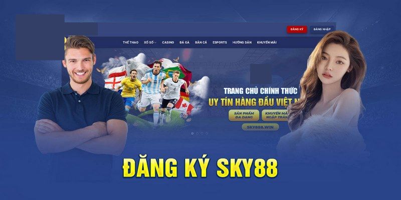 Quá trình đăng ký Sky88 dễ dàng